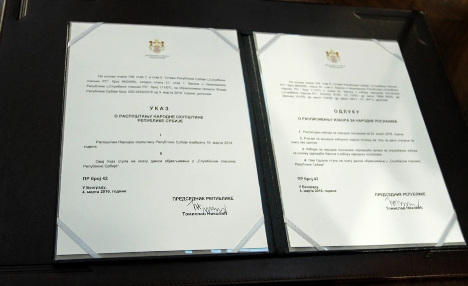 Ukaz o izborima
