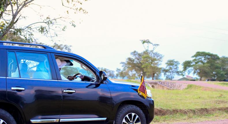 Museveni recounts surviving car crash