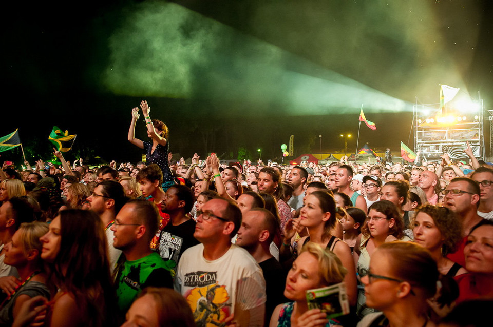 Ostrróda Reggae Festival: publiczność na festiwalu