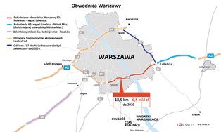Budowa Południowej Obwodnicy Warszawy opóźni się? Warszawski ratusz odwołał się od decyzji wojewody