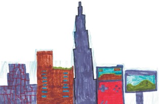 Jak dzieci wyobrażają sobie miasta przyszłości: Będą w pełni zautomatyzowane