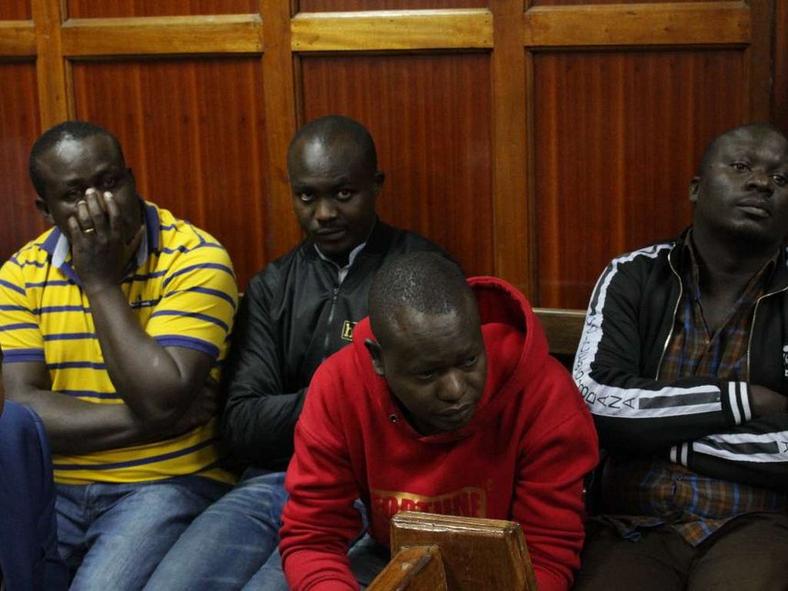 Suspects arrested alongside Henry Waswa  