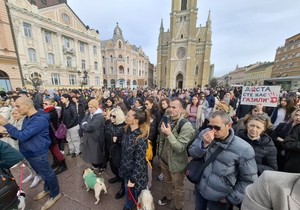 Okupljanje u Novom Sadu