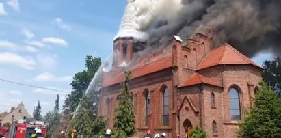 Co za tragedia w Boże Ciało! Spłonął zabytkowy kościół