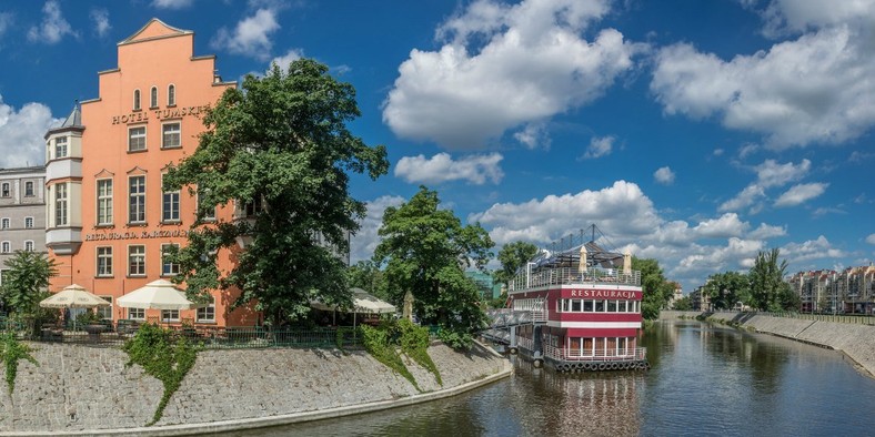 Hotel Tumski leży w samym centrum Wrocławia