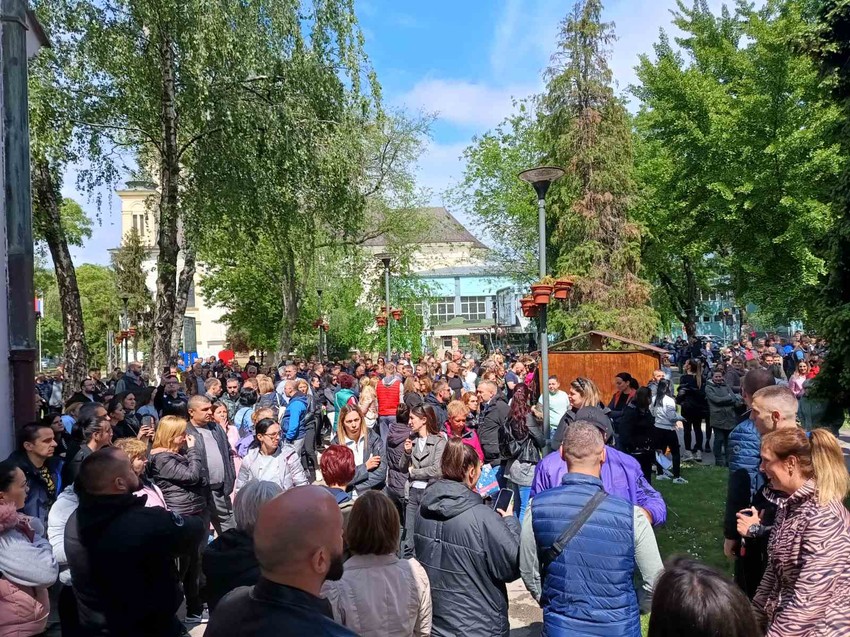 Protesti u Odžacima