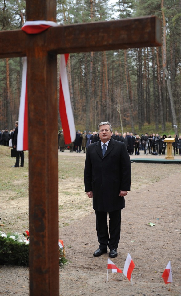 Wizyta Bronisława Komorowskiego na Ukrainie