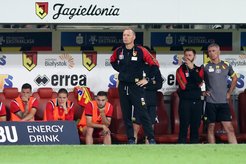 Pilka nozna. PKO Ekstraklasa. Jagiellonia Bialystok - Gornik Zabrze. 17.08.2019