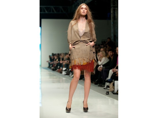 ŁUKASZ JEMIOŁ - pokaz kolekcji wiosna/lato 2012 na Fashion Week Poland Łódź.