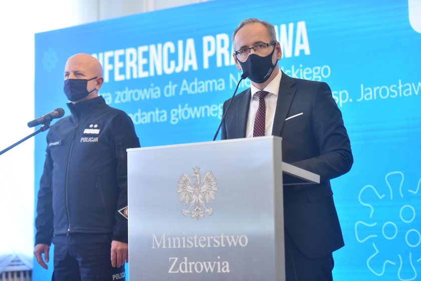 Konferencja Ministerstwo Zdrowia.