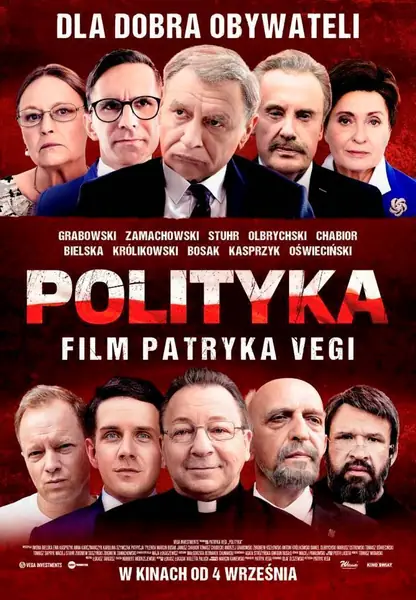 Plakat filmu &quot;Polityka&quot;