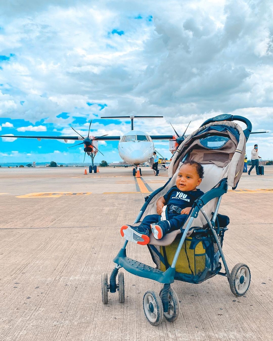 Nazizi reveals Son’s face for the first first time after 1 year (Photos)