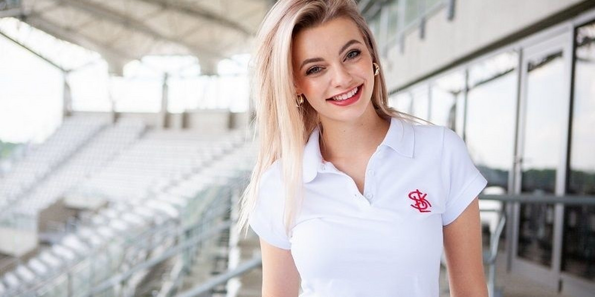Karolna Bielawska, Miss World 2022 od dziecka jest wielką fanką ŁKS-u Łódź.