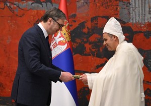 Aleksandar Vučić i ambasador Kraljevine Maroko