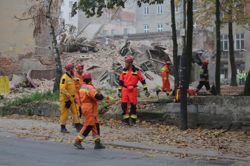 Katastrofa budowlana w Łodzi. Runęła kamienica