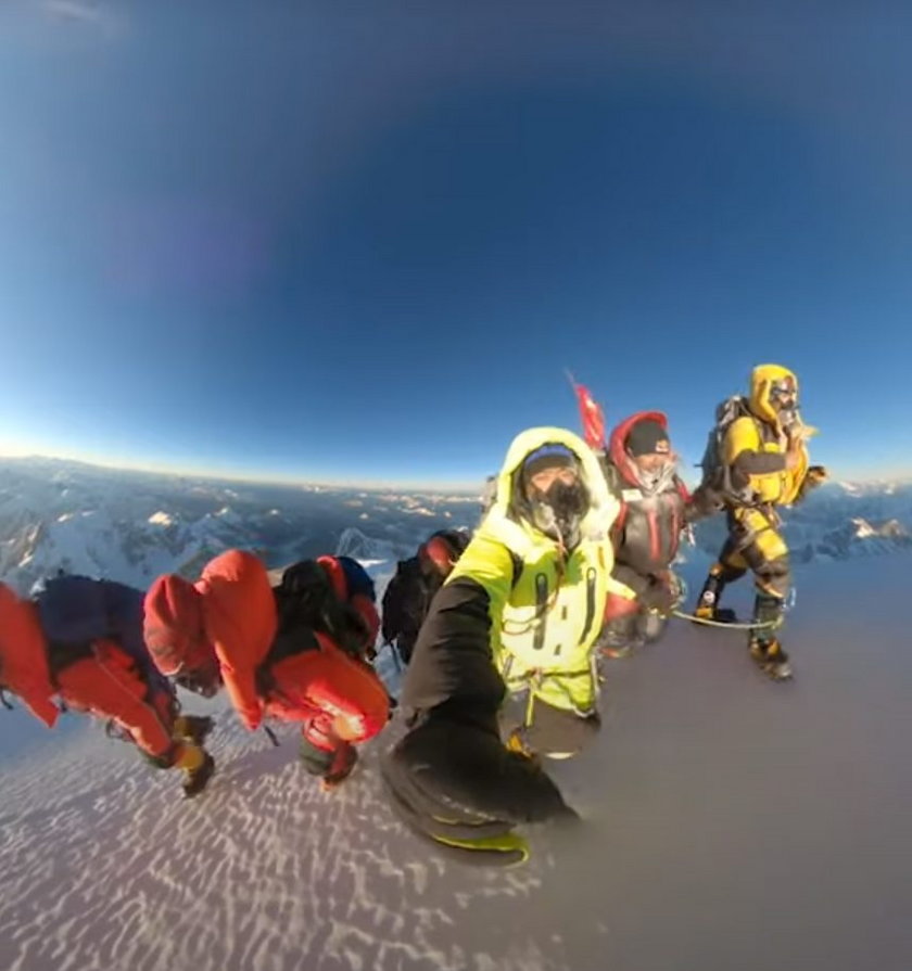 Nepalczycy opublikowali nagranie z wejścia na K2