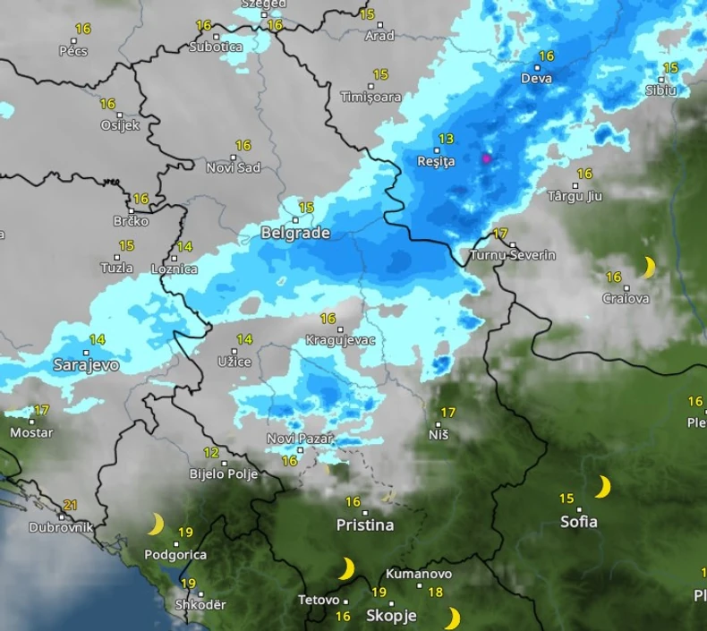 Nevreme u 3 sata posle ponoći