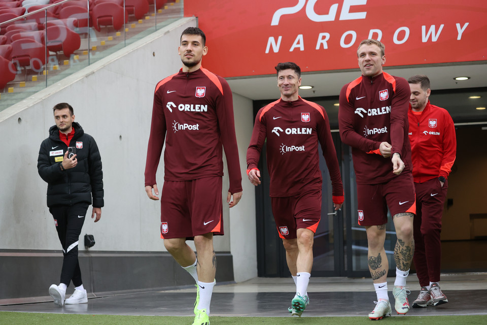 Jakub Moder, Robert Lewandowski, Tymoteusz Puchacz 