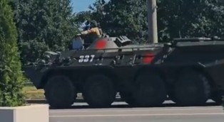 Nagranie z Białorusi wzbudziło niepokój. "Niebezpieczny sygnał"