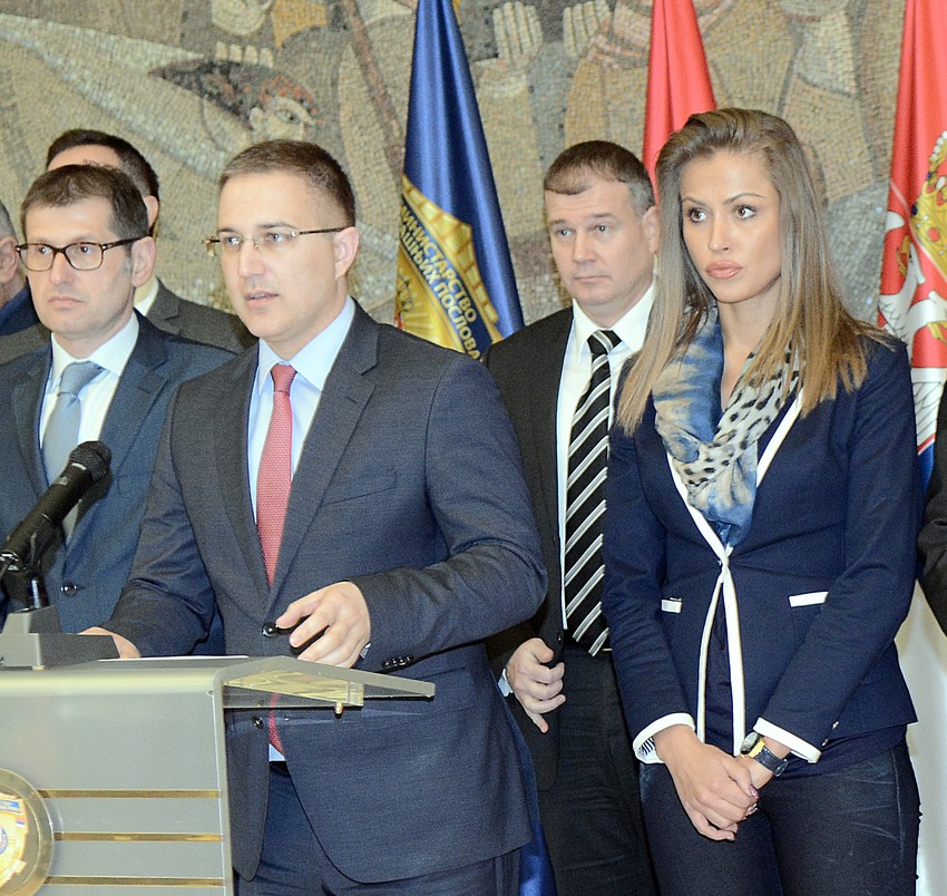 Dijana Hrkalović i Nebojša Stefanović 