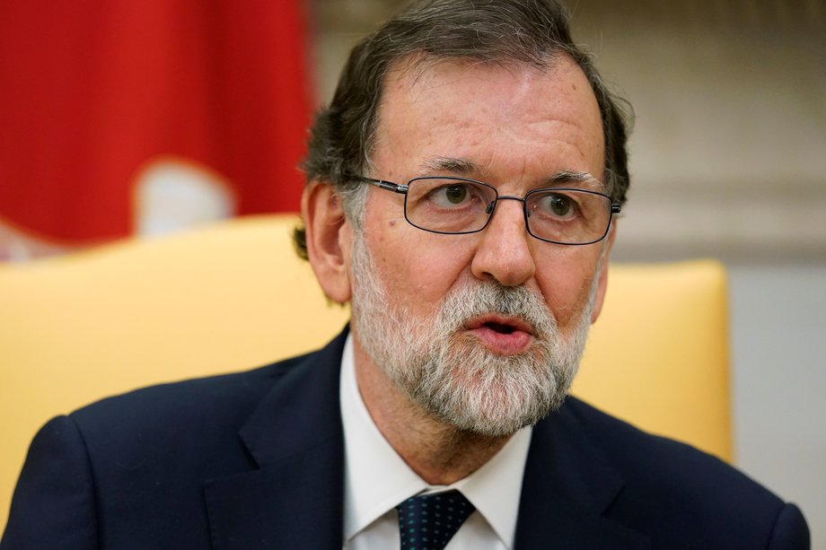 Spain's Prime Minister Mariano Rajoy