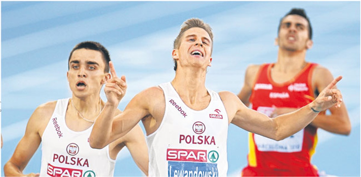 Marcin Lewandowski wejdzie do elitarnej grupy Polska – Londyn 2012 i nie będzie się już martwił o koszty przygotowań Fot. Bartosz Bobkowski/Agencja Gazeta