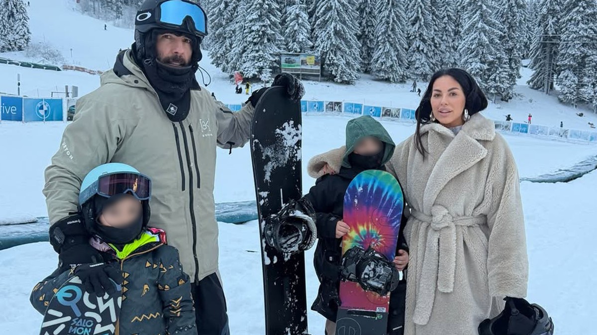 Seka i Veljko sa sinovima