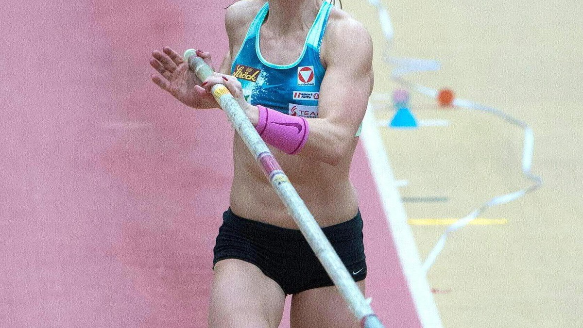 FILE AUSTRIA ATHLETICS POLE VAULTER KIRA GRUENBERG