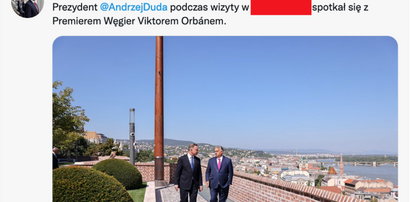 Wpadka Kancelarii Prezydenta. Gdzie posłała Andrzeja Dudę? Ten wpis już zniknął z sieci