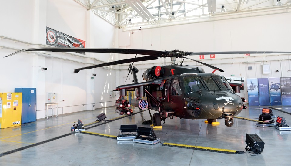 MIELEC PZL BLACK HAWK POKAZ (śmigłowiec Black Hawk)