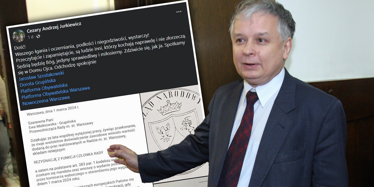 Lech Kaczyński w 2002 r. wygrał w wyborach na Prezydenta m.st. Warszawy. 