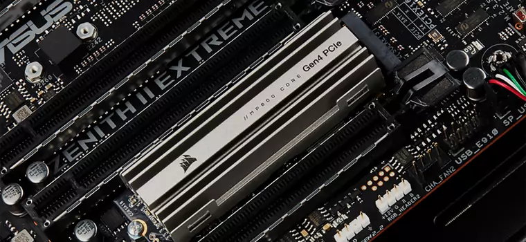 Corsair MP600 Core - szybki nośnik z PCIE 4.0 i kośćmi QLC