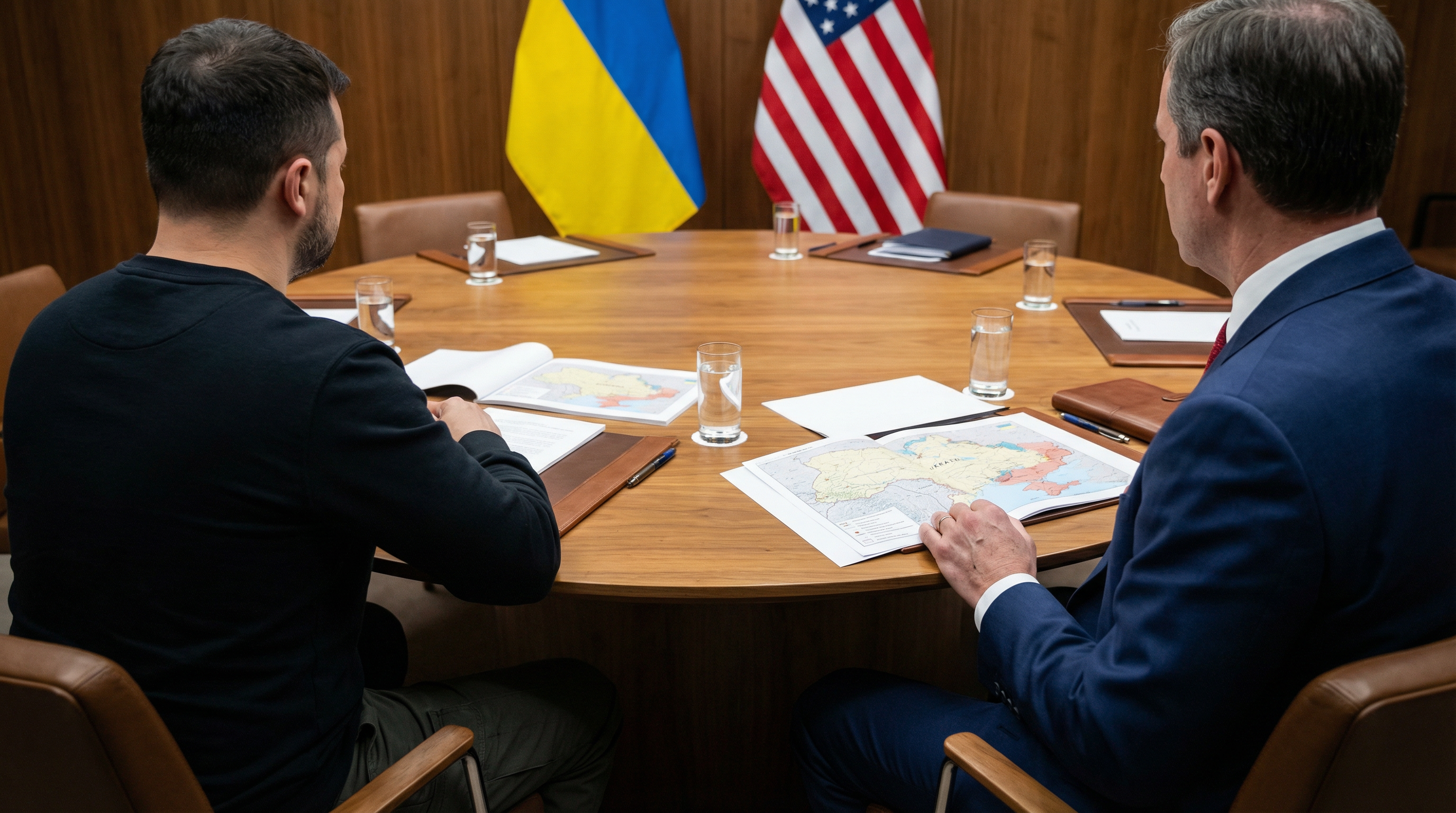 Trump presiona a Ucrania para negociar "rápidamente" mientras Zelenski rechaza ceder territorio