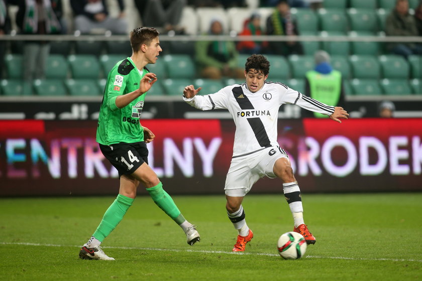 Legia Warszawa pokonała 2:1 Górnika Łęczna w 18. kolejce ekstraklasy