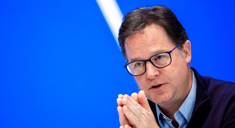 20 January 2020, Bavaria, Munich: Nick Clegg, Head of Policy at Facebook, speaks on stage during the DLD (Digital Life Design) innovation conference. Clegg has defended the decision to stick to advertising with political content, unlike Twitter and Google.
