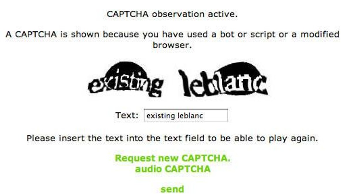 captcha