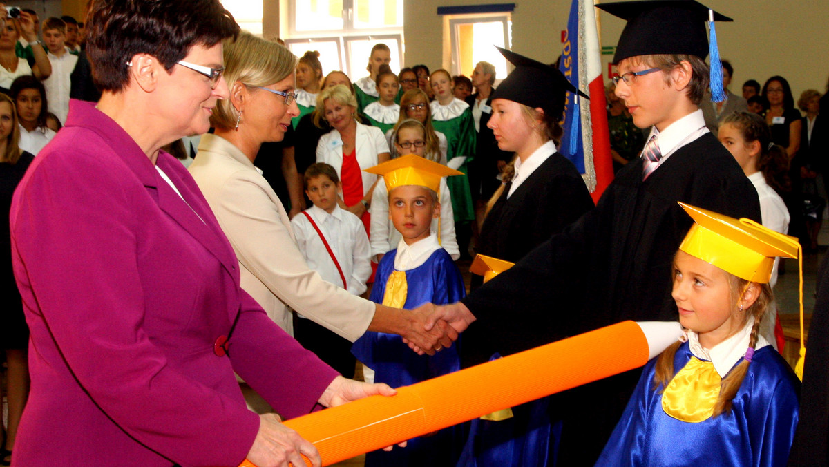 Polska szkoła ma uczyć kreatywnego myślenia, pracy zespołowej, wyciągania wniosków i dobrze przygotowywać do rynku pracy - powiedziała w poniedziałek minister edukacji Krystyna Szumilas podczas Ogólnopolskiej Inauguracji Roku Szkolnego 2013/2014 w Opolu.