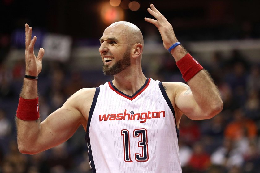 Marcin Gortat zabrał do hotelu trzy dziewczyny po meczu Wizards