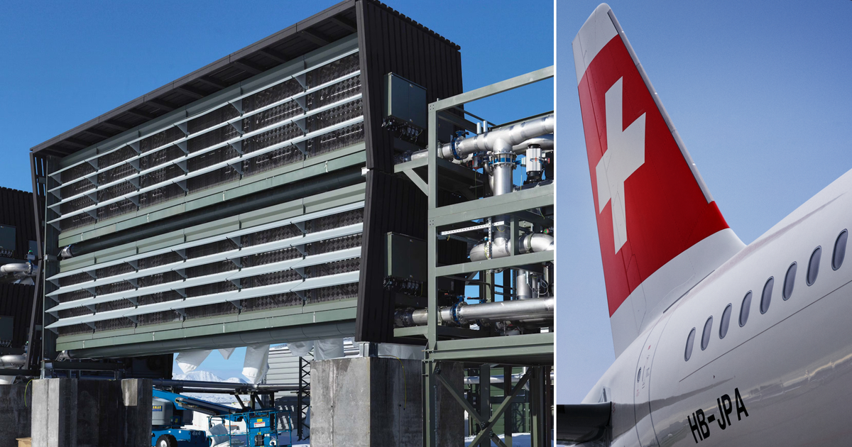 Warum Swiss CO2 aus der Luft filtert | aeroTELEGRAPH