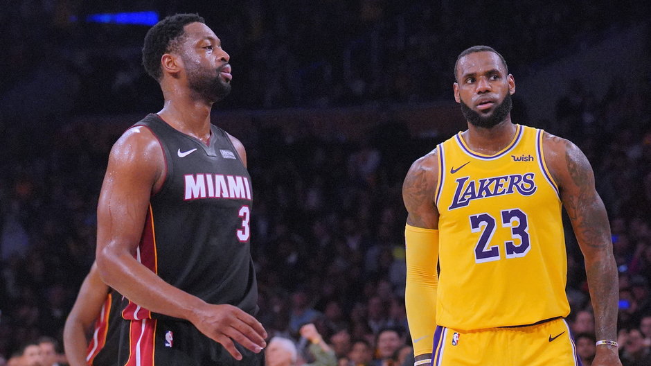 Dwyane Wade i LeBron James