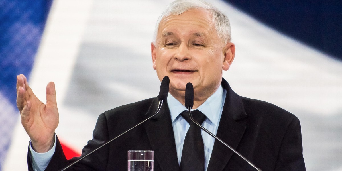 Prezes PiS Jarosław Kaczyński