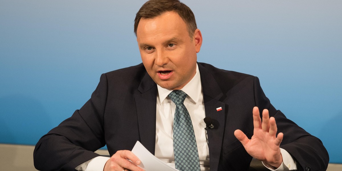 Prezydent Andrzej Duda