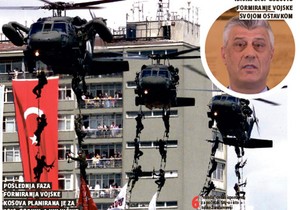 grafika hasim taci vojska kosova foto RAS