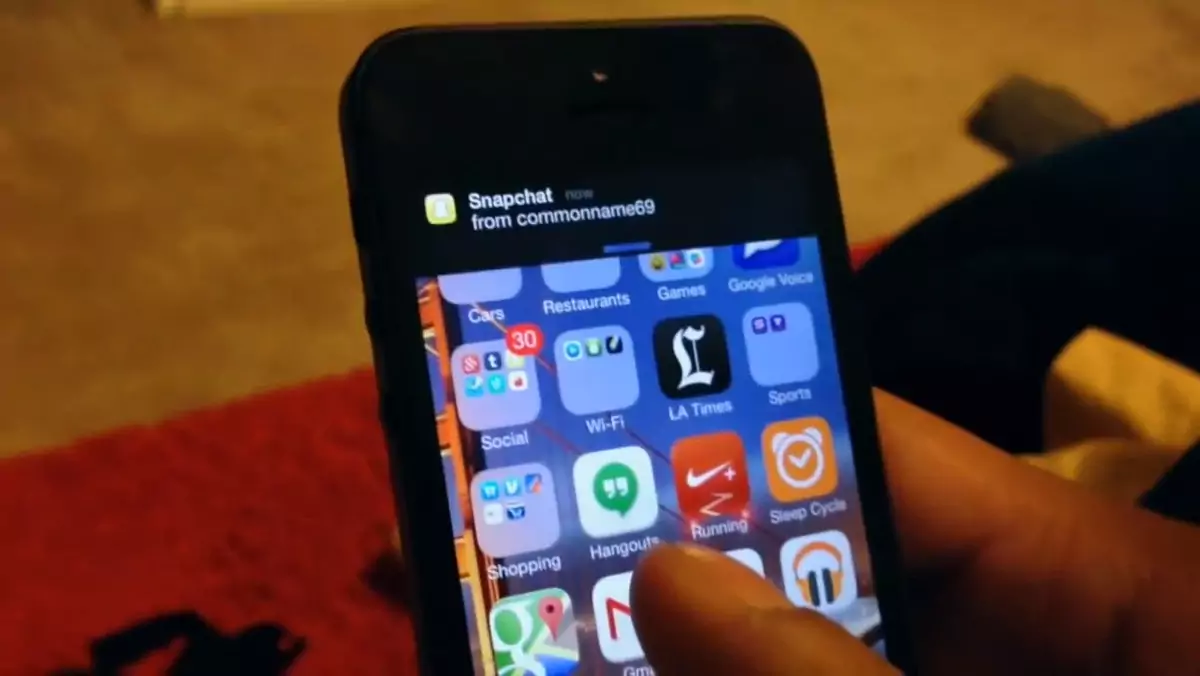Snapchat naraża telefon na atak hakerski