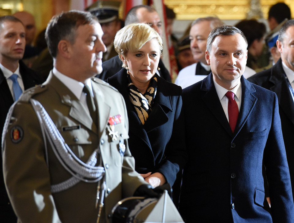 Gen. bryg. Wiesław Grudziński, Agata Kornhauser-Duda, Andrzej Duda