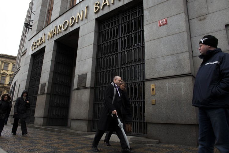 Czeski bank centralny w Pradze