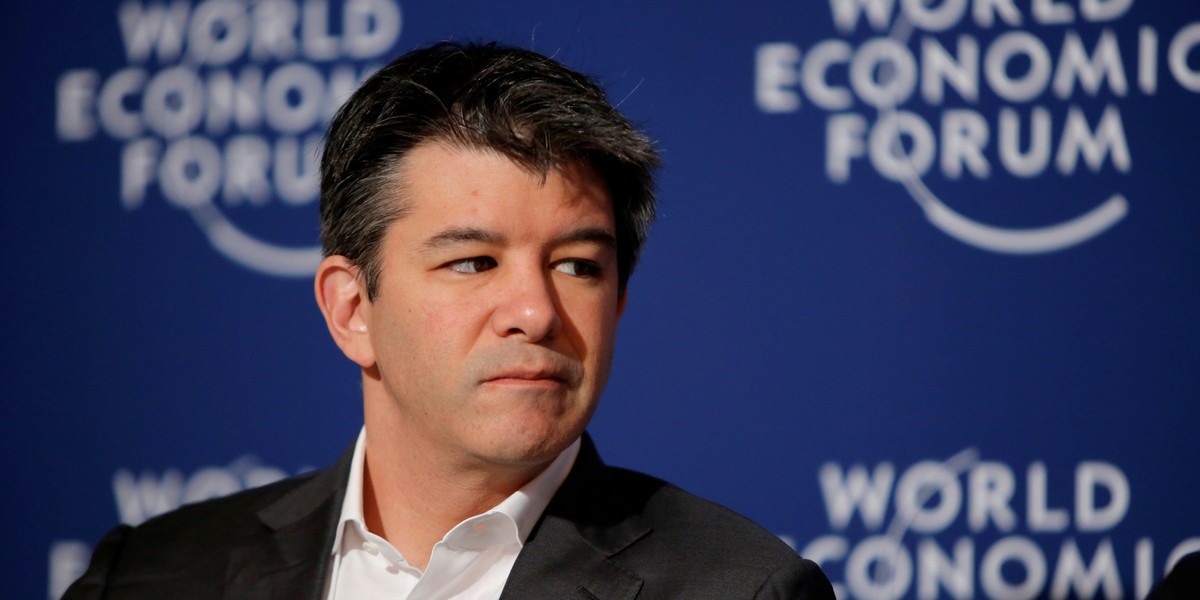 Uber CEO Travis Kalanick.