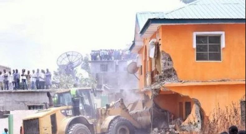 Demolition of illegal structures