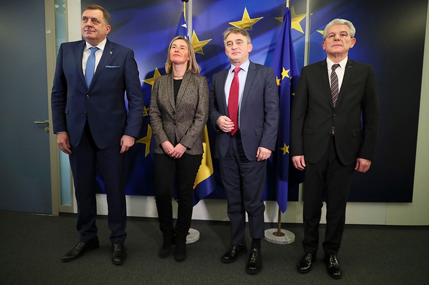 Mogerini sa predstavnicima BiH