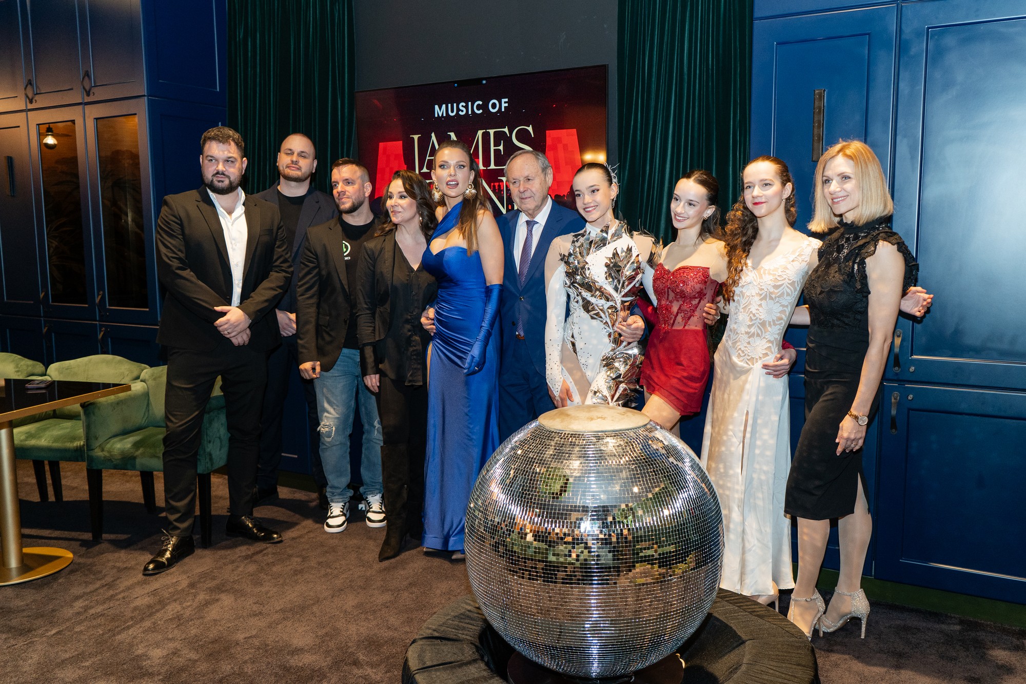 Tlačová konferencia k šou The Music of James Bond s Martinou Schindlerovou a Vladom Valovičom.